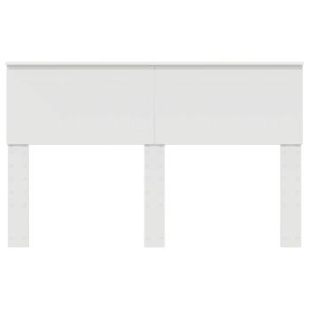 Kopfteil mit Kopfteil Weiß 140 cm Holzwerkstoff