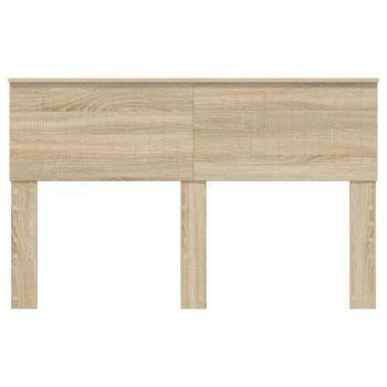 Kopfteil mit Kopfteil Sonoma-Eiche 140 cm Holzwerkstoff