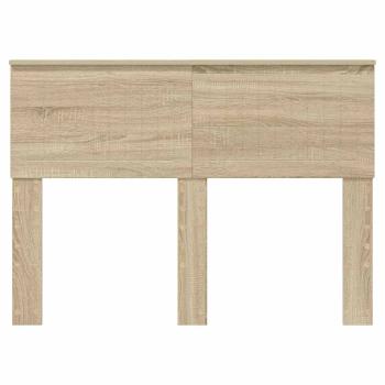 Kopfteil mit Kopfteil Sonoma-Eiche 120 cm Holzwerkstoff