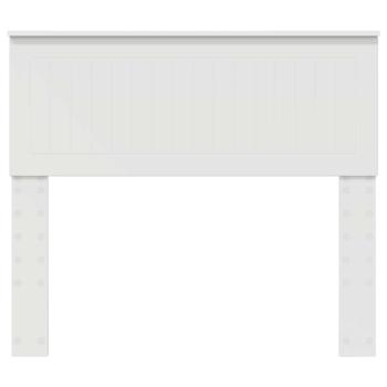 Kopfteil mit Kopfteil Weiß 100 cm Holzwerkstoff