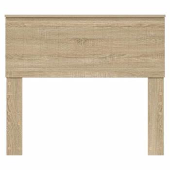 Kopfteil mit Kopfteil Sonoma-Eiche 100 cm Holzwerkstoff