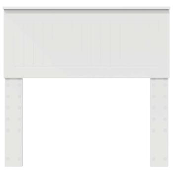 Kopfteil mit Kopfteil Weiß 90 cm Holzwerkstoff