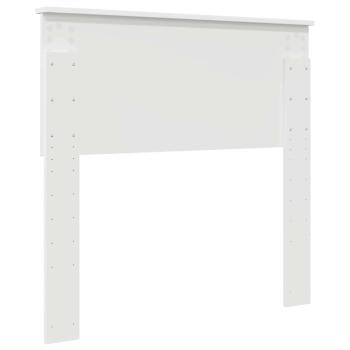 Kopfteil mit Kopfteil Weiß 90 cm Holzwerkstoff