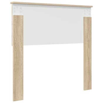 Kopfteil mit Kopfteil Sonoma-Eiche 90 cm Holzwerkstoff