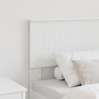 Kopfteil mit Kopfteil Weiß 80 cm Holzwerkstoff