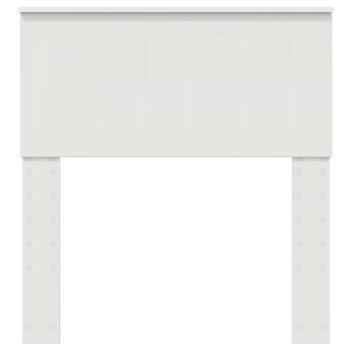 Kopfteil mit Kopfteil Weiß 80 cm Holzwerkstoff