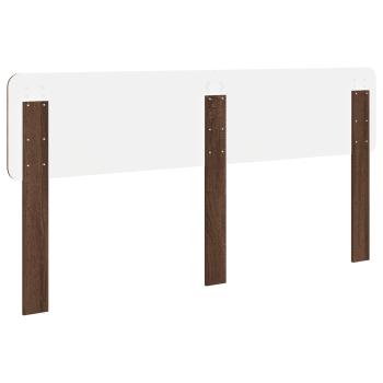 Kopfteil Braun Eichen-Optik Holzwerkstoff