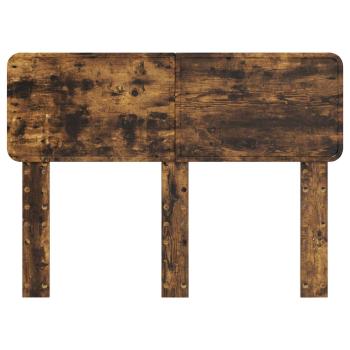 Kopfteil mit Kopfteil Geräucherte Eiche 135 cm Holzwerkstoff