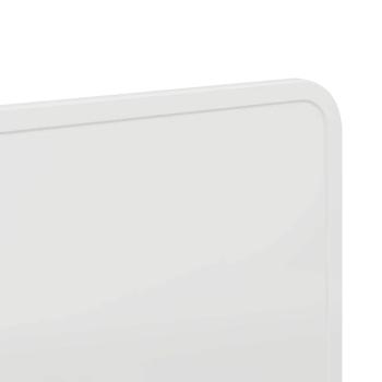 Kopfteil mit Kopfteil Weiß 120 cm Holzwerkstoff