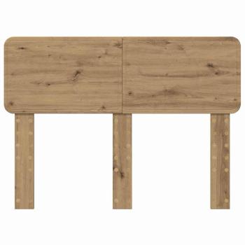 Kopfteil mit Kopfteil Artisan-Eiche 120 cm Holzwerkstoff