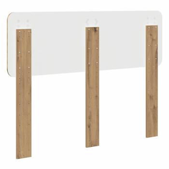 Kopfteil mit Kopfteil Artisan-Eiche 120 cm Holzwerkstoff