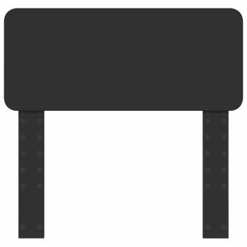 Kopfteil mit Kopfteil Schwarz Eichen-Optik 90 cm Holzwerkstoff