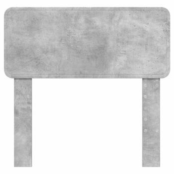 Kopfteil mit Kopfteil Beton Grau 75 cm Holzwerkstoff