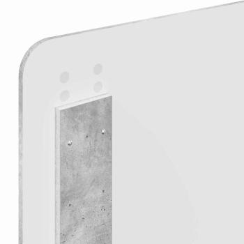 Kopfteil mit Kopfteil Beton Grau 75 cm Holzwerkstoff