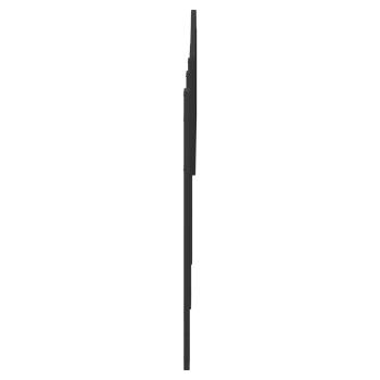Kopfteil mit Kopfteil Schwarz Eichen-Optik 150 cm Holzwerkstoff