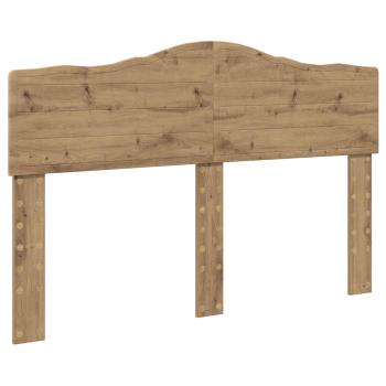 ARDEBO.de - Kopfteil mit Kopfteil Artisan-Eiche 150 cm Holzwerkstoff