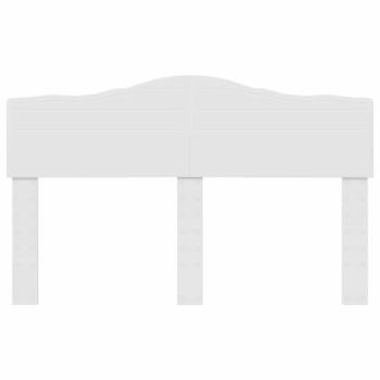 Kopfteil mit Kopfteil Weiß 140 cm Holzwerkstoff