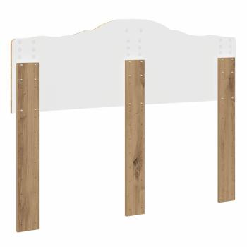 Kopfteil mit Kopfteil Artisan-Eiche 135 cm Holzwerkstoff