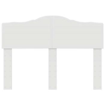 Kopfteil mit Kopfteil Weiß 120 cm Holzwerkstoff