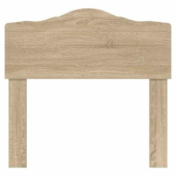 Kopfteil mit Kopfteil Sonoma-Eiche 100 cm Holzwerkstoff