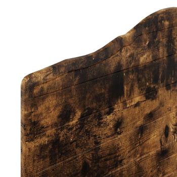 Kopfteil Geräucherte Eiche Holzwerkstoff