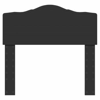 Kopfteil mit Kopfteil Schwarz Eichen-Optik 90 cm Holzwerkstoff