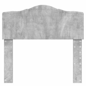 Kopfteil mit Kopfteil Beton Grau 90 cm Holzwerkstoff