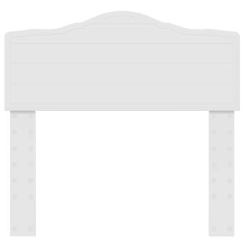 Kopfteil mit Kopfteil Weiß 75 cm Holzwerkstoff