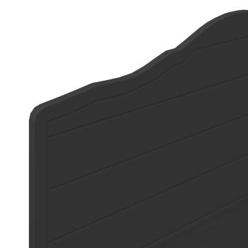 Kopfteil mit Kopfteil Schwarz Eichen-Optik 75 cm Holzwerkstoff