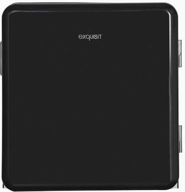 ARDEBO.de Exquisit CKB45-0-031F Mini Kühlschrank, 48,5 cm breit, 47 L, schwarz (PV)