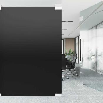Statisches Fensterfolie Schwarz 60 x 2000 cm PVC