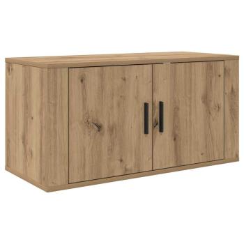 Wand-TV-Schrank Set 3 pcs Artisan-Eiche 80 x 34,5 x 40 cm