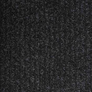 Teppichläufer Anthrazit 80 x 500 cm Stoff