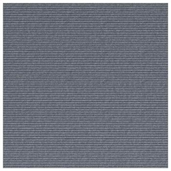 Teppichläufer Hellgrau 100 x 100 cm Stoff