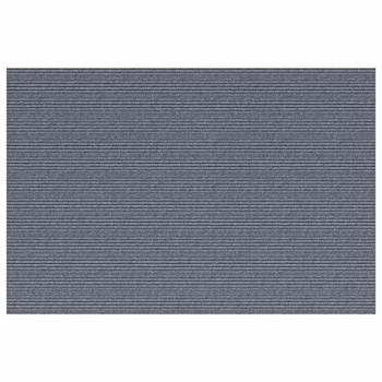 Teppichläufer Hellgrau 100 x 150 cm Stoff