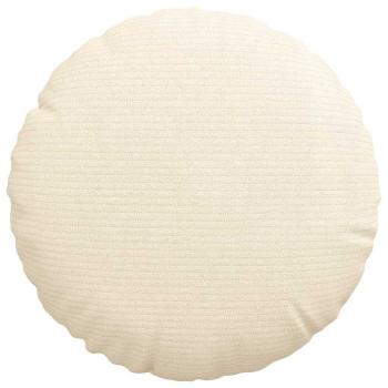Sitzkissen 2 pcs Creme Ø 30 cm Cordstoff