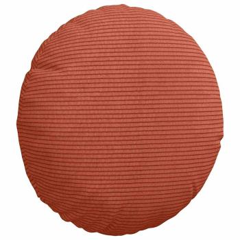 Sitzkissen 2 pcs Rot-Orange Ø 30 cm Cordstoff
