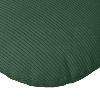 Sitzkissen 2 pcs Dunkelgrün Ø 40 cm Cordstoff
