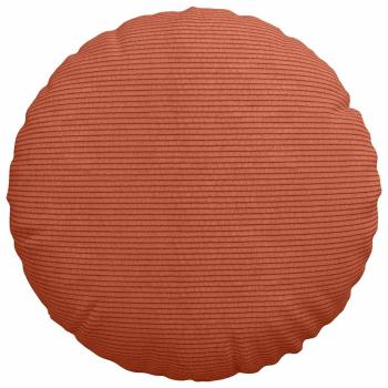 Sitzkissen 2 pcs Rot-Orange Ø 40 cm Cordstoff