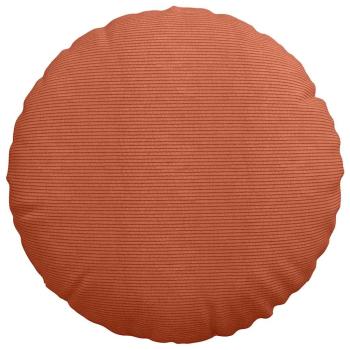 Sitzkissen 2 pcs Rot-Orange Ø 80 cm Cordstoff