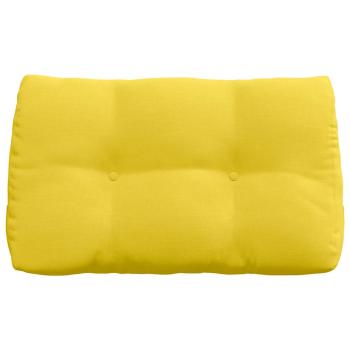Rücken Kissen Helles Gelb 80 x 24 x 50 cm Stoff