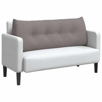 Rücken Kissen Taupe 120 x 24 x 50 cm Stoff