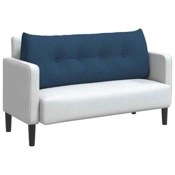 Rücken Kissen Blau 120 x 24 x 50 cm Stoff