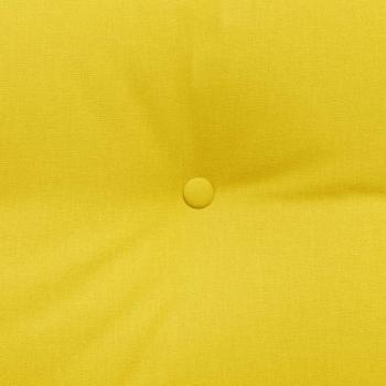 Rücken Kissen Helles Gelb 120 x 24 x 50 cm Stoff