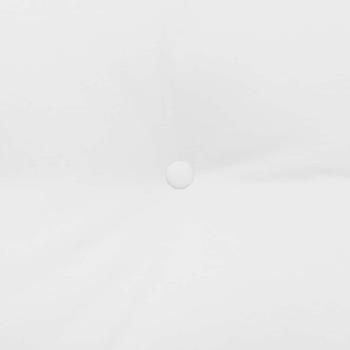 Rücken Kissen Weiß 120 x 24 x 50 cm Stoff