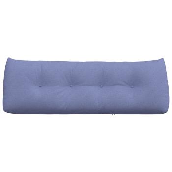 Rücken Kissen Jeans blau 140 x 24 x 50 cm Stoff