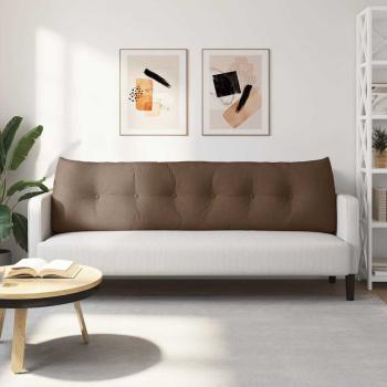 Rücken Kissen Braun 180 x 24 x 50 cm Stoff