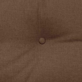 Rücken Kissen Braun 180 x 24 x 50 cm Stoff