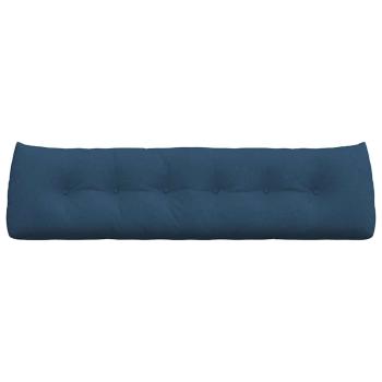 Rücken Kissen Blau 180 x 24 x 50 cm Stoff