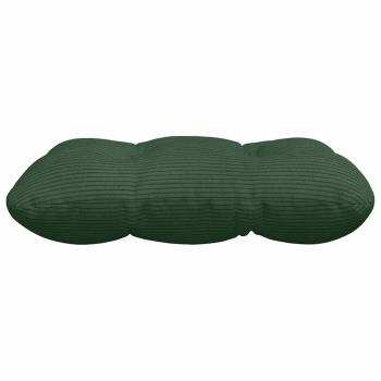 Sitzkissen 4 pcs Dunkelgrün 40 x 40 cm Cordstoff